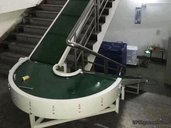 平面转弯流水梯线